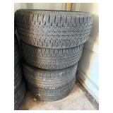 Lot of 14 Used Tires - Various Sizes, Includes Firestone