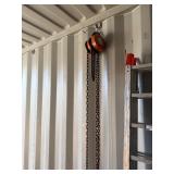 Ironton Manual Chain 1100lb Hoist