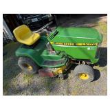 John Deere LX176 Riding Lawn Tractor with 14 HP Engine