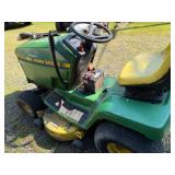 John Deere LX176 Riding Lawn Tractor with 14 HP Engine