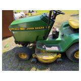 John Deere LX176 Riding Lawn Tractor with 14 HP Engine