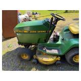 John Deere LX176 Riding Lawn Tractor with 14 HP Engine