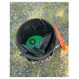 Portable Tool Bucket with Organizer and Lid