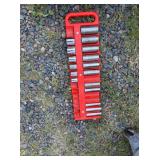 Craftsman Tool Bag with SAE 1/2 Drive Socket Set and Assorted Tools