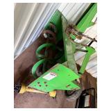 Green PTO-Driven Snow Blower Attachment for Tractors
