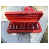 NAPA Hex Socket Set in Red Case
