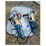 Pair of Electric Angle Grinders - Heavy Duty
