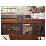 Vintage Sylvania MST-3735 Stereo System with Turntable & Speakers