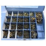 Assorted Screws, Bolts, and Nuts in Compartment Boxes