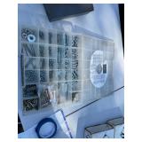 Assorted Screws, Bolts, and Nuts in Compartment Boxes