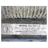 Vintage Lakewood Engineering Model HV-18 Floor Fan