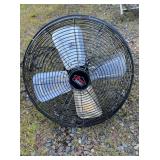 Heavy-Duty XPower Industrial Ceiling Fan with Adjustable Speed Control