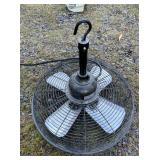Heavy-Duty XPower Industrial Ceiling Fan with Adjustable Speed Control