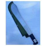 Machete with Protective Sheath - Durable Outdoor Tool
