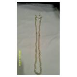 Pearl Bead Necklace & Bracelets