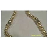 Pearl Bead Necklace & Bracelets