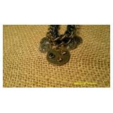 Coin Necklace & Earrings