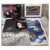 Final Fantasy III Super Nintendo Complete-in-Box with Map and Manual