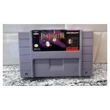 Final Fantasy III Super Nintendo Complete-in-Box with Map and Manual