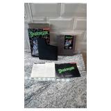 Shadowgate NES Game with Box and Manual - Untested