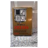 The Legend of Zelda NES Gold Cartridge with Original Box and Sleeve