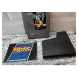 Back to the Future NES Game Cartridge with Manual and Sleeve