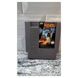 Back to the Future NES Game Cartridge with Manual and Sleeve