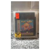 Tengen Pac-Man NES Game Cartridge with Instruction Booklet, Untested