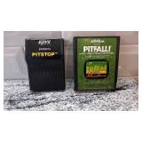 Lot of 2 Commodore 64 Game Cartridges: Pitstop and Pitfall