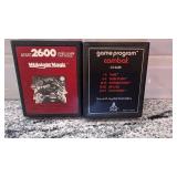 Lot of 2 Atari 2600 Game Cartridges: Midnight Magic and Combat
