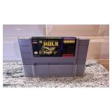 The Incredible Hulk Super Nintendo SNES Game Cartridge