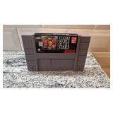 Tecmo Secret of the Stars SNES Game Cartridge