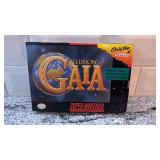 Illusion of Gaia SNES Game Complete in Box with Manual and Map