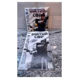 Virtua Cop Sega Saturn Game with Case and Manual, Untested