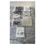 Set of 5 Sega Saturn Empty Game Boxes and Manuals