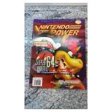 Nintendo Power Magazine Issue Featuring Super Mario 64 and Turok Poster