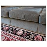 ML - Room & Board Gray Upholstered 3-Seat Sofa