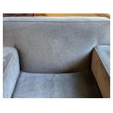ML - Room & Board Modern Gray Upholstered Armchair
