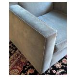ML - Room & Board Modern Gray Upholstered Armchair