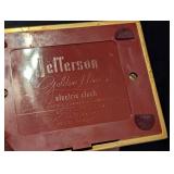 BR - Vintage Jefferson Golden Hour Vintage Electric Mantel Clock
