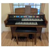 ML - Conn Starlite Electric Organ with Bench and Pedals