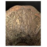 BR - Antique Ornate Silverplate Basket with Cherub and Floral Motifs