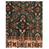 ML - Pair of 24x53 Inch Persian-Style Accent Rugs with Fringe