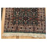 ML - Pair of 24x53 Inch Persian-Style Accent Rugs with Fringe