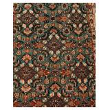 ML - Pair of 24x53 Inch Persian-Style Accent Rugs with Fringe