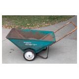 G - Vintage Radio Cart Utility Wheelbarrow