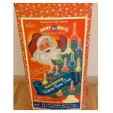ML - Like New Vintage Shiny Brite Electrified Bubble-Brite Tree with 20 Multi-Color Lamps in Original Box
