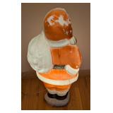 ML - Vintage Poloron Santa Claus Christmas Blow Mold 31 Inch Light-Up Decoration