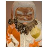 ML - Vintage Poloron Santa Claus Christmas Blow Mold 31 Inch Light-Up Decoration