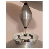 BR - Mid-Century Modern Aluminum Pendant Light Fixture, 16 Inch Diameter